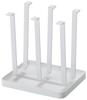 Yamazaki Industries Glass Stand Tower Slim White 2847