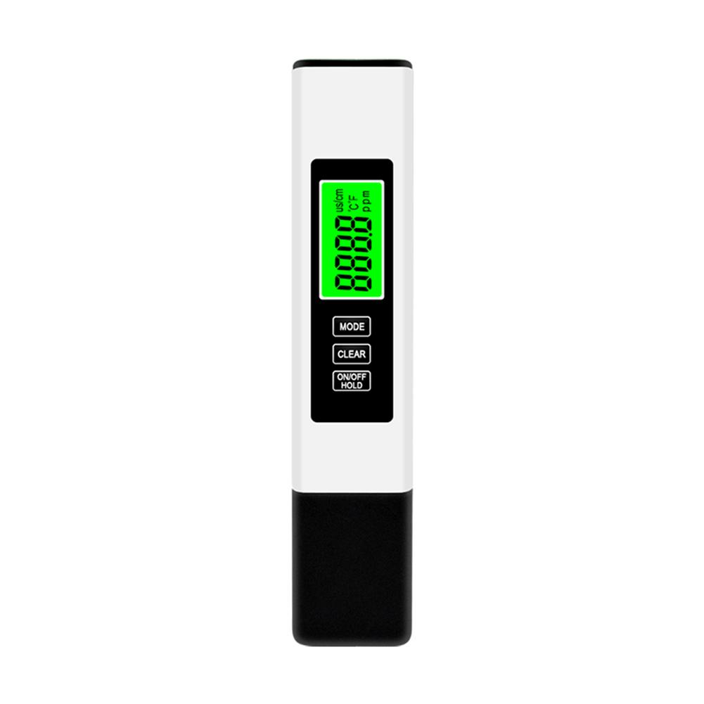 4 In 1 Digital Water Tester TDS EC & Temperature(°C °F) Meter Backlit LCD Display for RO-RODI System Drinking Water Aquariums