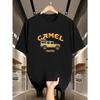 Unisexs Vintage Camel Trophy Car Print TShirt Casual Streetwear Cotton Short Sleeve Summer Tees
