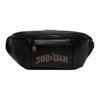 Synthetik-Leder Bauchtasche Unisex Schwarz IV4749-010