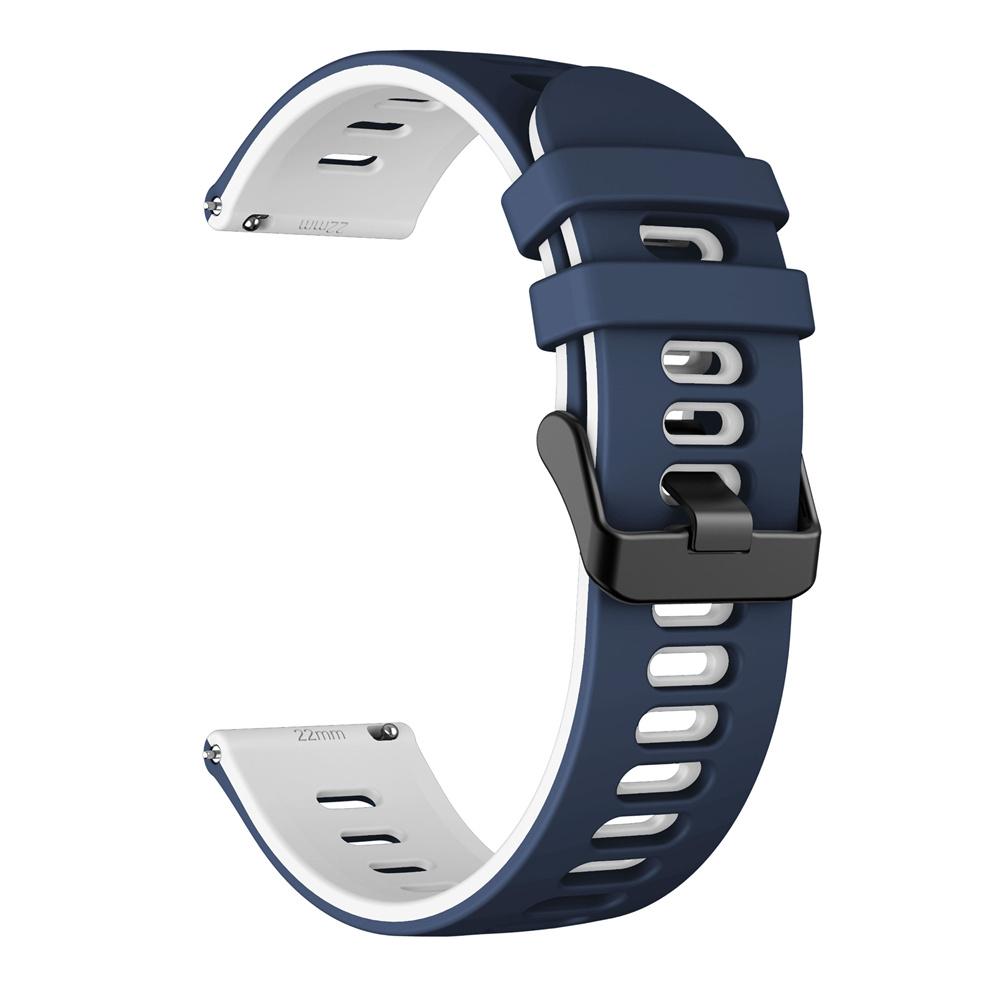 Cinturini da 22 mm per Xiaomi Watch S3/S2/S1 Cinturino in silicone di alta qualità per Suunto Race S Braccialetto Doppio Colore