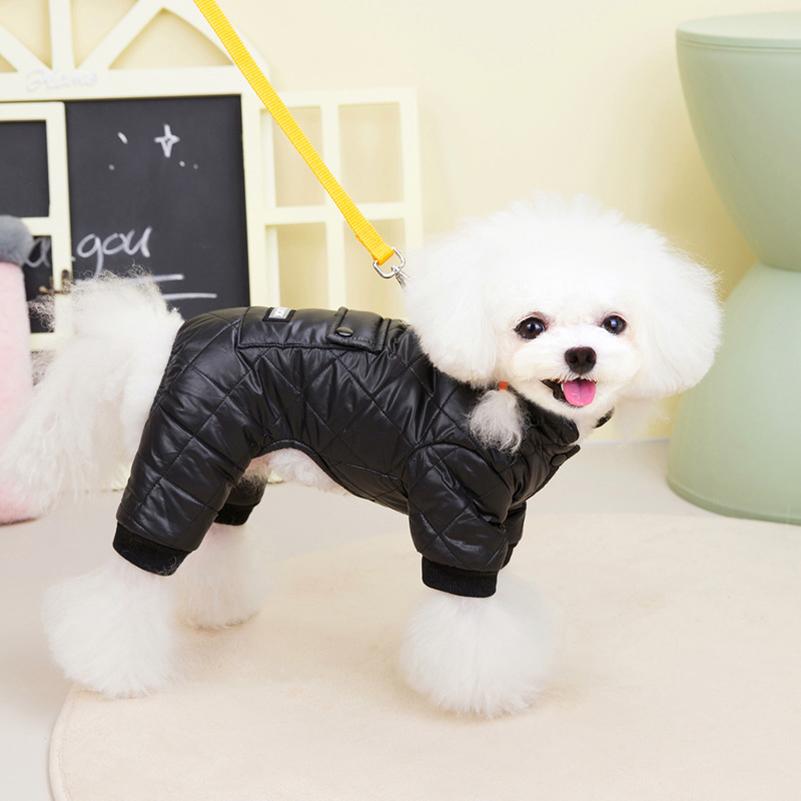 Zimné teplé oblečenie pre psov pre malých stredných psov Mačky Kombinéza Nepremokavá bunda pre domáce zvieratá Čivava Yorkie Pug Coat Shih Tzu oblečenie
