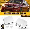 2x For Mercedes 2008-2009 Benz C230 4Matic Driver Passenger Mirror Glass Heated