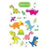 MégaCréa DIY - Dinosaur Stickers from 2 To 6.5 Cm 28 Pieces