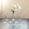 Plastic Heldere Cilindervas, Moderne Bloemenarrangement Vaas, Transparante Tafeldecoratie Vaas voor Huis Dinerfeest Bruiloft Decoratie