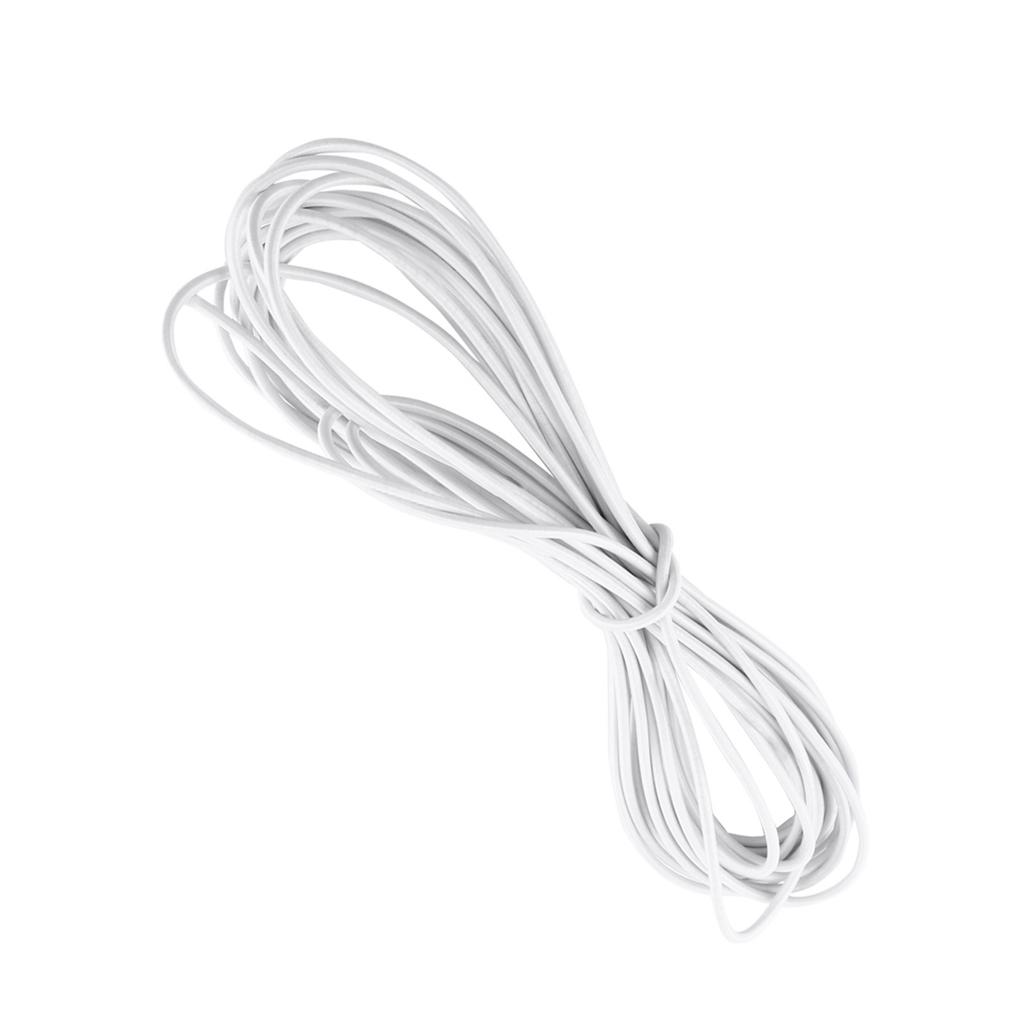 10Meters Stretch Bungee Rope Shock Cord Tie Down Craft Jewelry Making(Black)