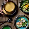 Japansk stil Keramikk Kreativ Ice Crack Glasur Middagstallerken Retro Sushi Steak Tallerken Dessert Salat Fruktfat Kjøkken Servise