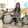 Urocza Uśmiechnięta Lalka Pluszowa Poduszka Totoro, Pluszowe Zwierzątko Wypchane Zabawka, Mięciutki Puszysty Pluszak Totoro, Prezent Urodzinowy dla Dzieci