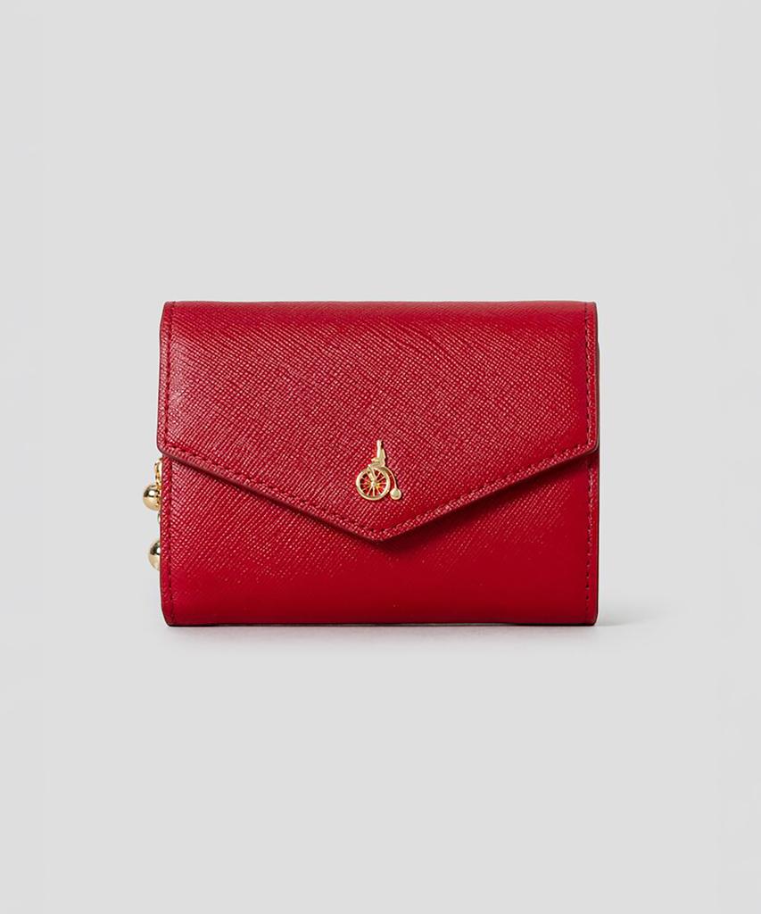 Beanpole Accessory Lucy Flap Medium Wallet Red