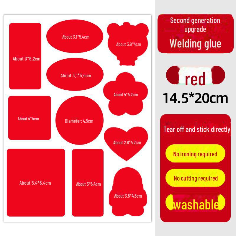 Self-Adhesive Down Jacket Repair and Decorative Patch Stickers