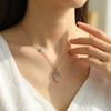 Turkish Hamsa Evil Eye Necklace For Women Stainless Steel Gold Color Fatima Hand Pendant Neckalce Lucky Jewelry Birthday Gift