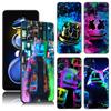DJ Marshmallow Černý silikonový kryt na telefon pro Xiaomi POCO X3 X4 NFC F5 M3 M4 M6 X5 X6 Pro F3 F4 GT 5G C55 C65 M5