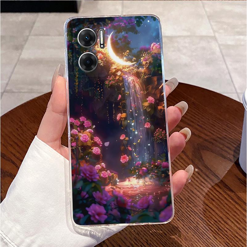 Cover For Redmi 10 5G 2022 Case Redmi Note 11E Clear Luxury Cute Love Rabbit Funny Cool Soft TPU Silicone Phone Case 22041219G