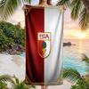 FC Augsburg FC print Prosop de Plajă cu Uscare Rapidă Microfibră Absorbant Portabil Prosop de Baie pentru Călătorii