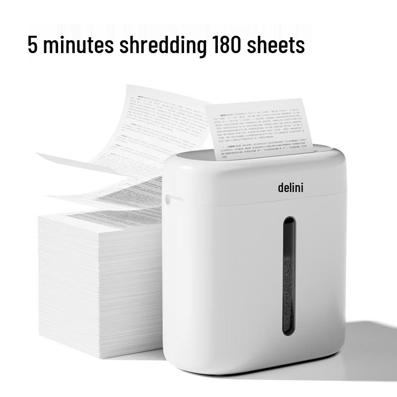 Deli GA150 Automatic Cross-Cut Desktop Paper Shredder CN Plug (adapter Included)