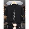 Summer Men's Fashion Print Short Sleeve T-Shirt