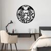 1pc Sea Animal Metal Wall Decor Black Seahorse Love Kiss Wall Sculpture Wall Art New Wall Decor Metal Wall Hanging