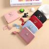 Hot Classical Fashion Women Leather Wallet (3pcs Card Slots, 2pcs Cash Slots, 1 Coin Bag) Lightweight Lightluxury Women Bag for Girl Student Lady