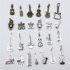 10 pièces Breloques Musique Instrument de Musique Guitare Tambour Piano Microphone Breloques Pour la Fabrication de Bijoux