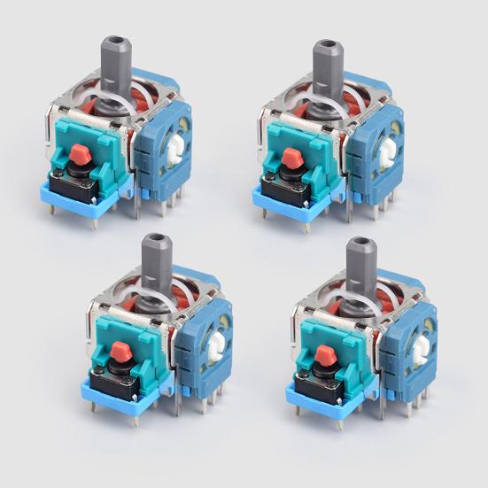 2ks Thumbsticks Bezdrátový ovladač Náhradní díly joysticku Přesné ovládání Vylepšená citlivost ovládání Analogové 3D joysticky pro PS5