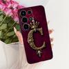 For Itel S26 Ultra 2026 Royal Crown Initial Letter Couple Phone Case For Itel Super 26Ultra Black Silicon Soft Covers Bumpers