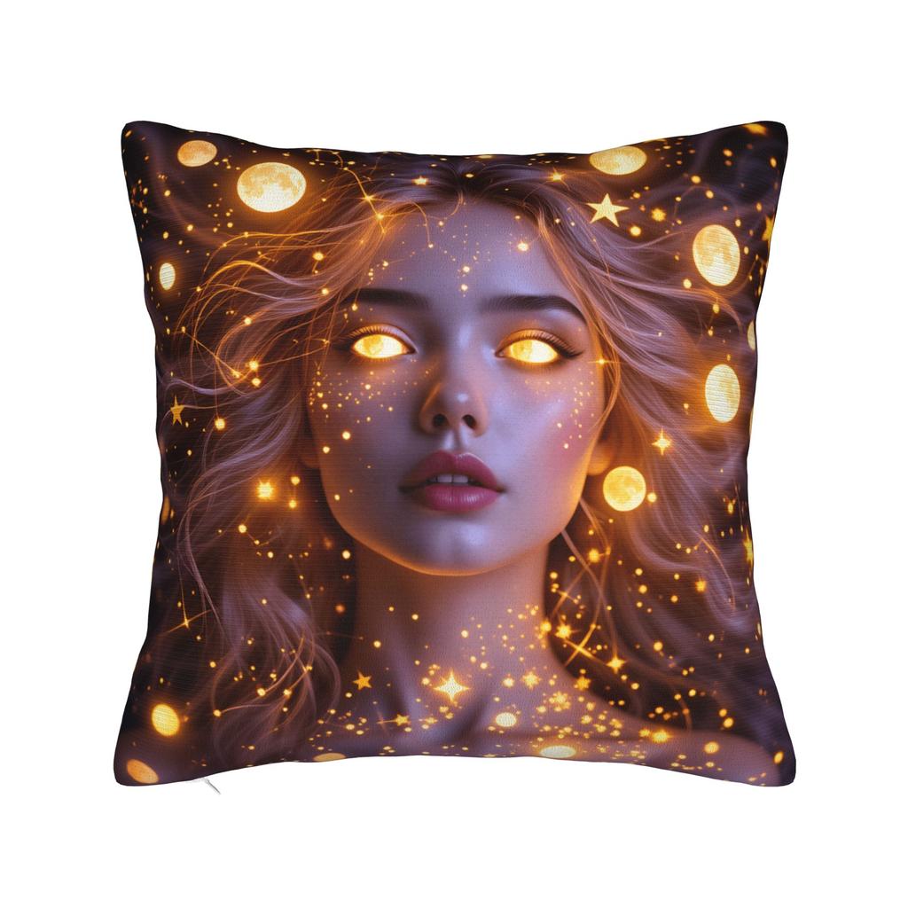 Moon Goddess Pillow Cover Funny Pillow Case For Office Car Home Decor Custom Pillowcases Gift