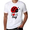 Liebe Marienkäfer Shirt Niedlicher Marienkäfer Kaffee Entzückend Niedlich Geschenk Niedlich Ich T-Shirt