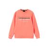 Li Ning Wade Series Letter Print Sports Crew Neck Sweatshirt Men Sweatshirt Desert-Pink AWDR437-4