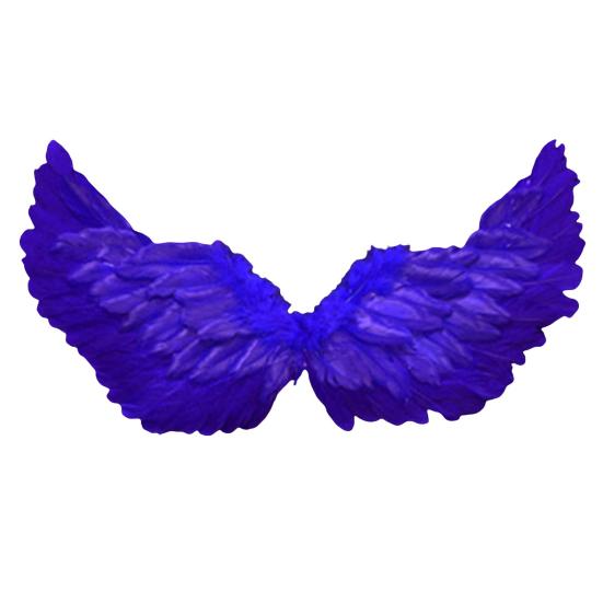 Angel Feather Wings with Elastic Straps Bright Color Lightweight Costume Cosplay Wings Photography Props