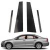 ?4-teiliges Set Türverkleidung Säulenpfosten Schwarze Abdeckung Für VW Jetta 2012-2018 4-türige Limousine