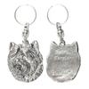 Cairn Terrier - Silver-plated Pendant with a Dog In a Decorative Box, Handbag Decoration, Backpack Pendant by Brand