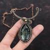 Eudialyte Necklace Copper Wire Wrapped Necklace Handmade Natural Gemstone Jewelry Adjustable Necklace Designer Copper Jewelry Gift For Women