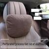 Mercedes S-Class Perforated Headrest & Lumbar Support Pillows - Comfortable, Breathable Pair