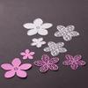 4Pcs Carbon Steel Flowers DIY Cutting Die Scrapbook Card Handcraft Stencil Tool
