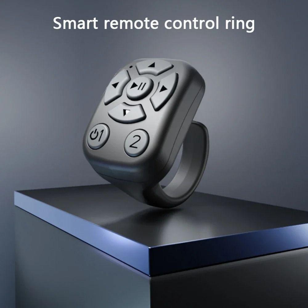 Wireless E-book Page Turner Stable Signal Transmission Smart Scrolling Ring Videos
