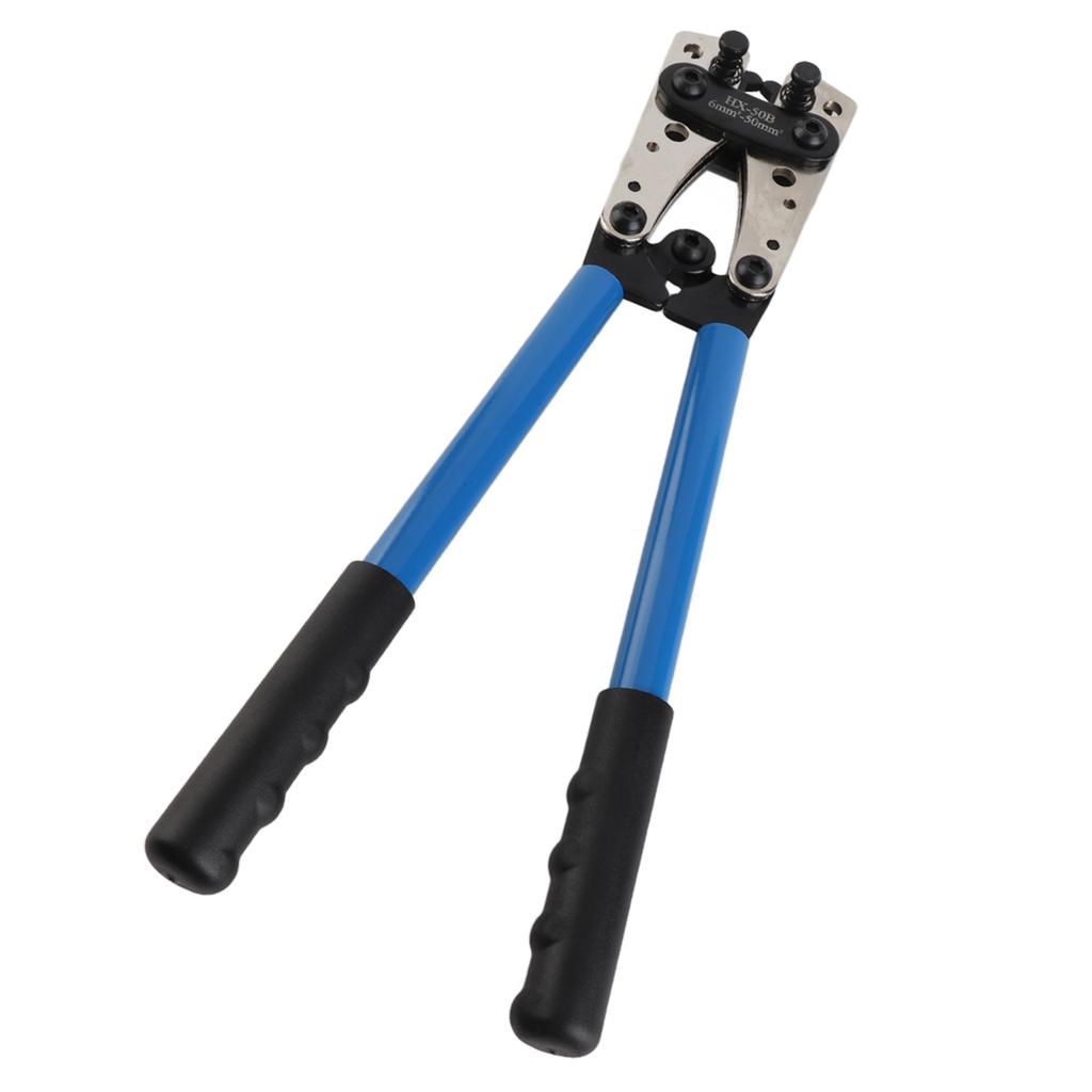 Professional 6 50mm Plug Crimp Plier Hex Crimper Crimping Tool Battery Cable Lug