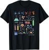 Kemi Vetenskapslärare Laboratorium Grafisk T-shirt Herr Casual Bomull Rund Hals T-shirt Resa