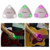 Automatic Lighting Guitar LED Pick High-Sensitivity Guitar Glowing Plectrum Stringed Instrument