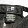 New Era 9TWENTY Low Profile Cap - Blank Front 100% Cotton Strapback Hat - Black - Free Size [Parallel Import]