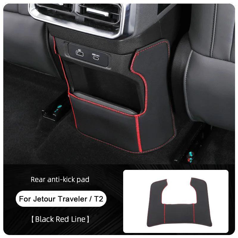 For Chery Jetour Traveler T2 DCT XWD 2025 2025 2025 Car Rear Seat Back Anti Kick Panel Protective Pad Anti Dirt Car Accessories