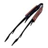 Captain Stag Outdoor BBQ Tongs UG-3321 Black Deer Mesh Replacement Hook Stainless Steel Wood Grip