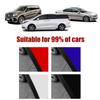 5M Car Door Anti Collision Strip with Steel Disc Bumper Trim Edge Scratch Protector Strip Sealing Guard Styling Car