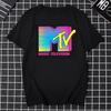 Îmbrăcăminte Bărbați Tricou Retro Vintage Rock Hip Hop Tv Tricou Vară Unisex Casual Tricou Mtv Music Television Grafic Tricouri(3)