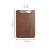 Wooden Clipboard A4/A5 Writing Pad High Quality Menu Contract Clamp  Office School