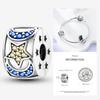 Latest In Star Moon Sun Charm Bead Elements Suitable For Pandach Authentic Bracelet Style Women Genuine Copper Pendant Piece Bead Components Jewelry