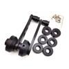 2 Pcs Universal BLACK Chrome Aluminum Car SUV Window/Door/Winder Crank Handles