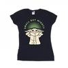 Womens/Ladies The Mandalorian Small But Mighty Grogu Cotton T-Shirt