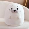 Cute Chubby Seal Dumpling Pillow Soft Cute Marine Animal White Seal Plush Doll Boy Sleeping Pillow