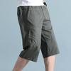 Heren Zomer Casual Katoen Straight-Leg Shorts voor Middelbare Leeftijd & Jong, Losvallende Sport Outdoor Mode.
