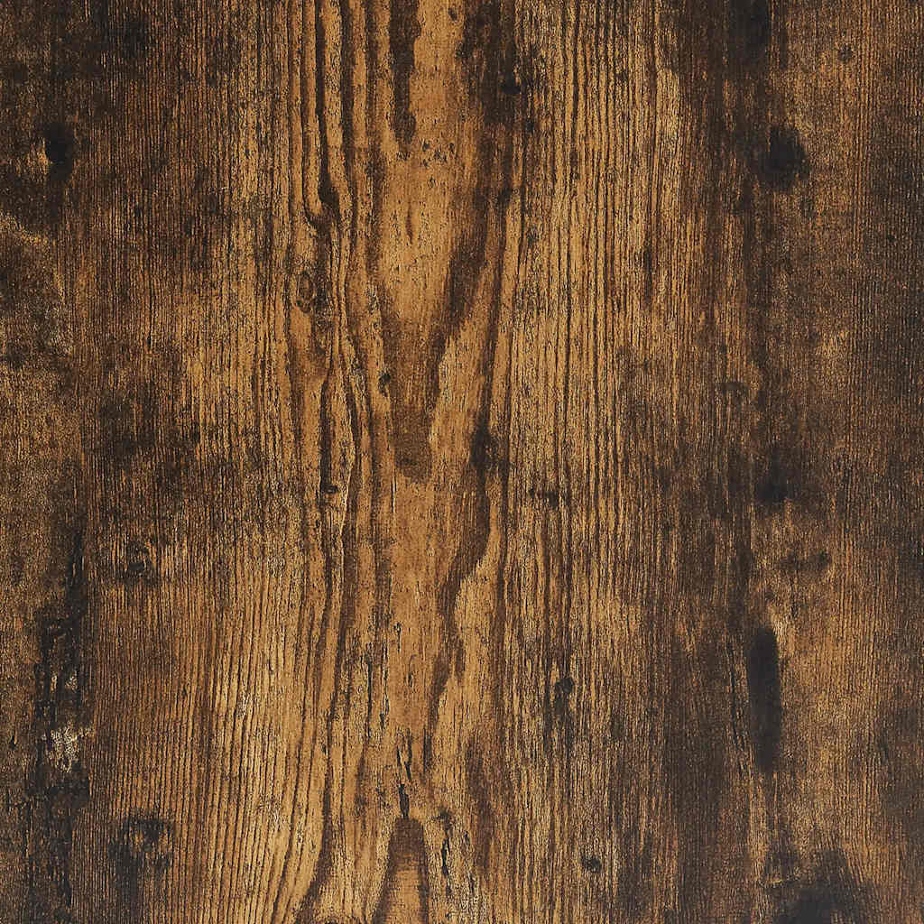 Wall Mounted TV Cabinet Smoked Oak Finish 30.5 X 30 X 30 Cm